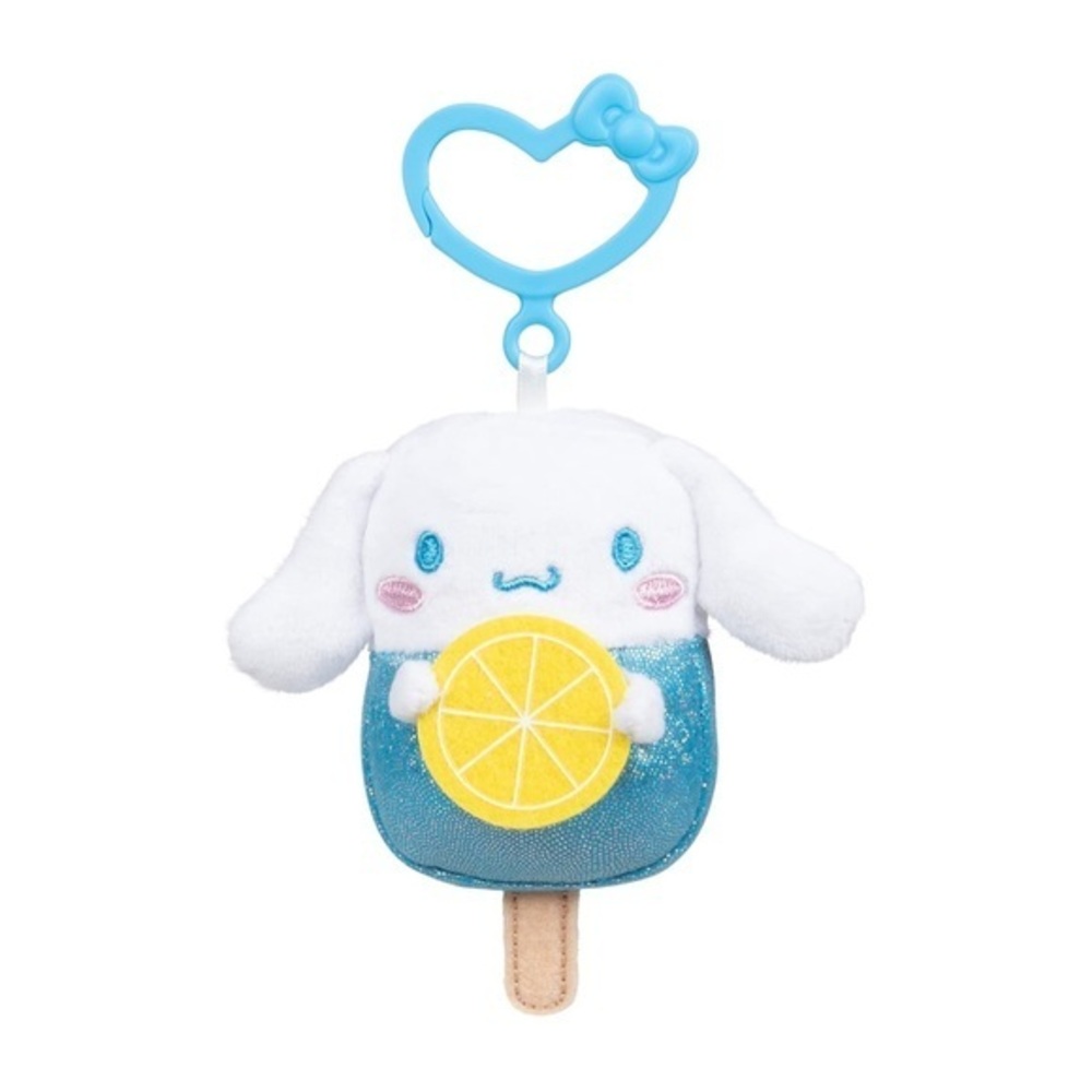 Sanrio’s : Cinnamoroll Popsicle Clip Plush w Lemon | NWT
